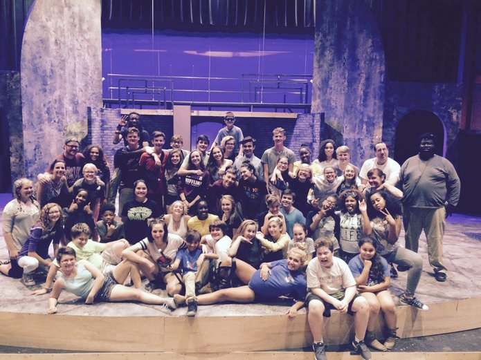 The Cast of Urinetown