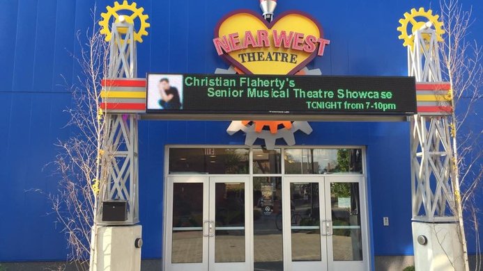 Near West Alum Christian Flaherty's Senior Showcase